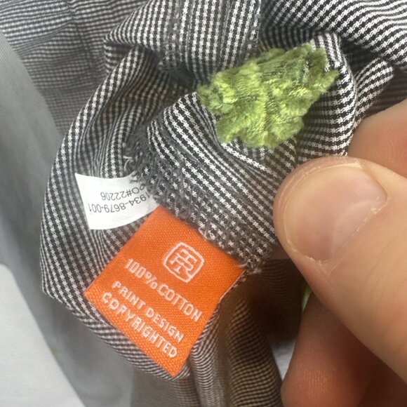 Tom Richard Palm Tree Embroidered Short Sleeve Button Shirt Men’s 2XL Gray - Picture 6 of 6